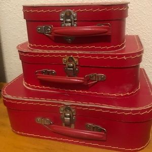 Set of Vintage Child’s / Doll Suitcases